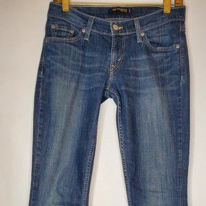 Ladies Levis Size 5 Too Superlow 524 Jeans 31" inseam